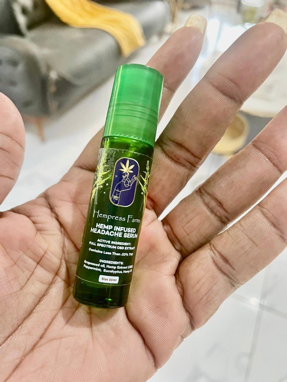 Hemp Infused Headache Serum